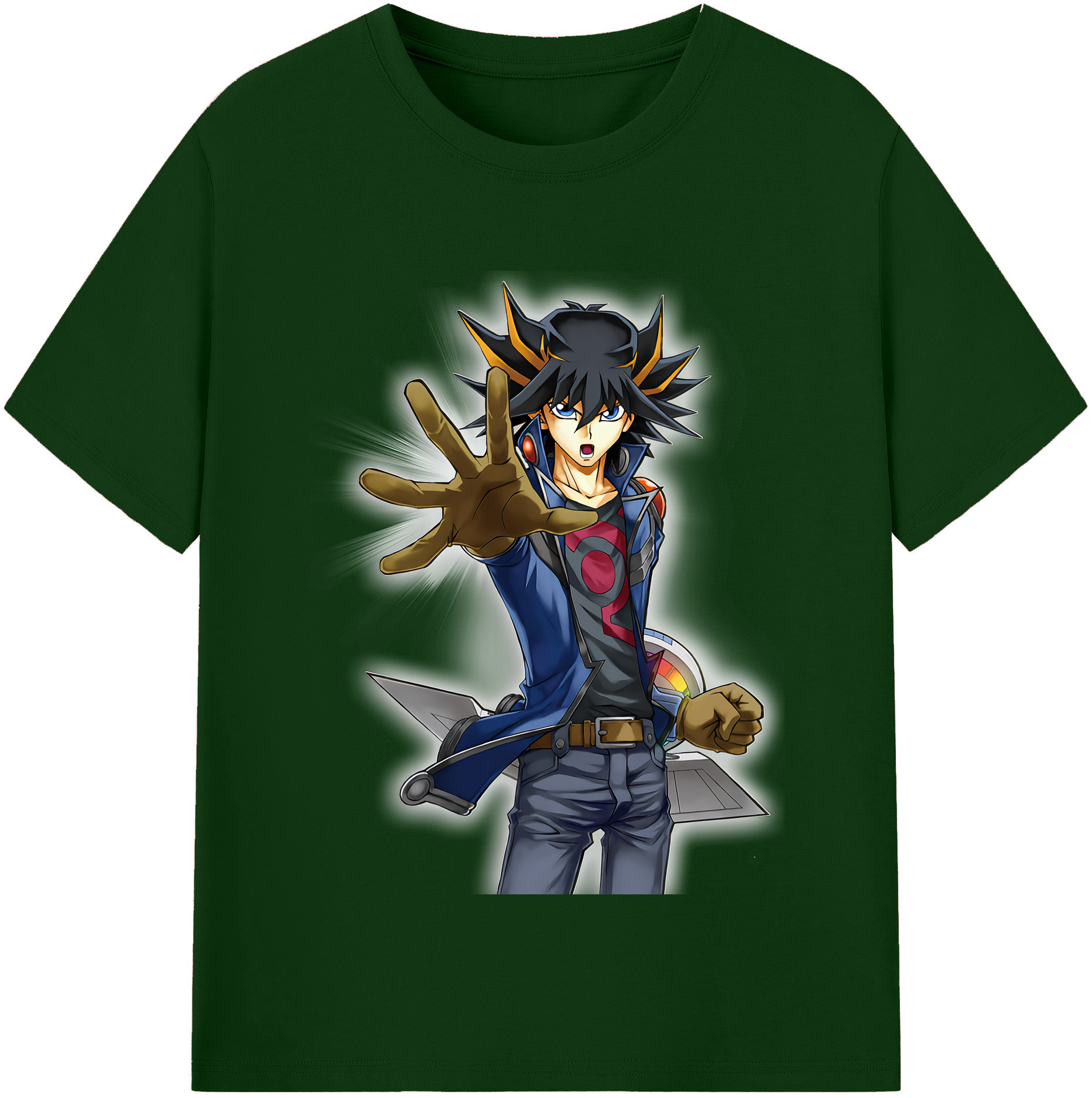 （画像用） 遊☆戯☆王 Yu-Gi-Oh! 綿100％半袖Tシャツ（フロントプリント）